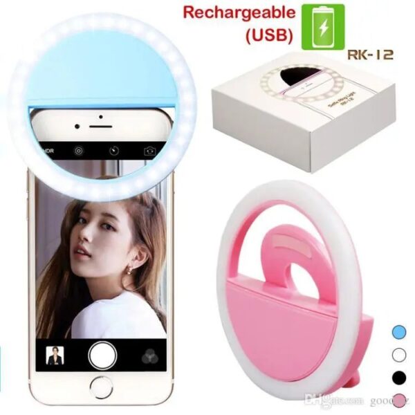 Mobile Selfie Ring Light Portable