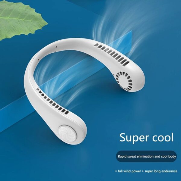 Vaneless Neck Hanging Fan (random Colour)