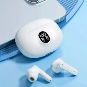 TWS Wireless Earbuds with LED Display ENC Noise Cancellation HiFi Stereo Bluetooth Earbuds